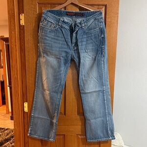 Rock & Roll Double Barrel Straight Jeans for Men